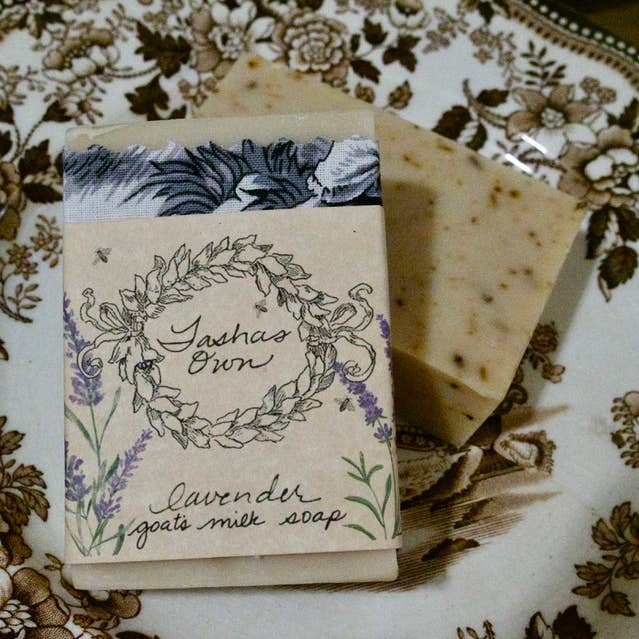 lavendelzeep met geitenmelk voor wholesale door Tasha’s Own