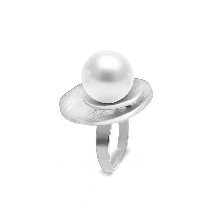 AMORINO SRL - Wholesale Cocktail/Statement Ring - Adjustable Pearl Ring - M14518360B86