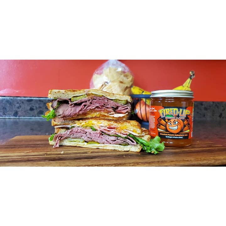 Fired Up Jellies and Jams - Wholesale Jam/Jelly - Cinnful Peach Habanero Jam8