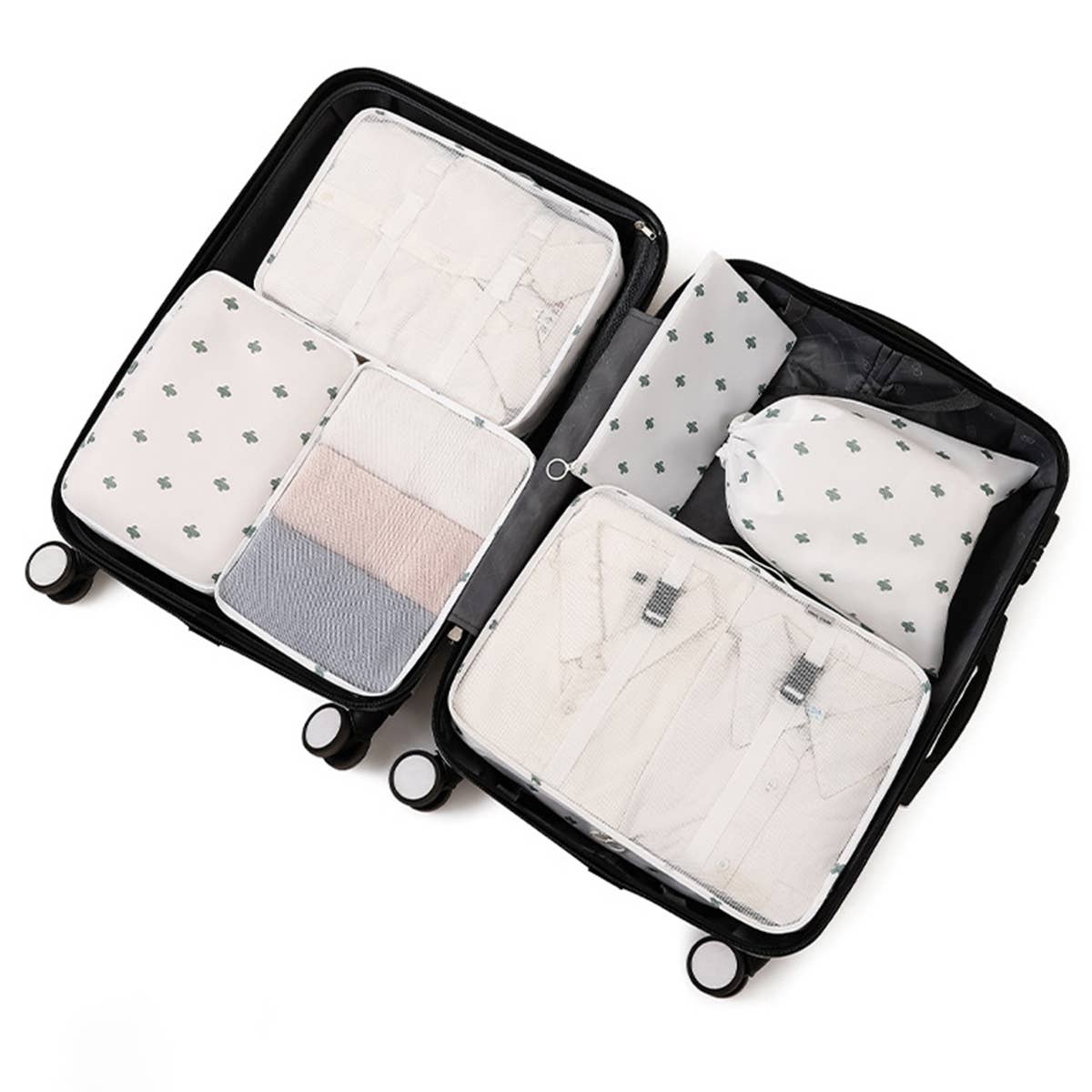 ACCITY - Wholesale Packing Cube - 6/7-Piece Waterproof Travel Packing Cube Set_CWAB05424