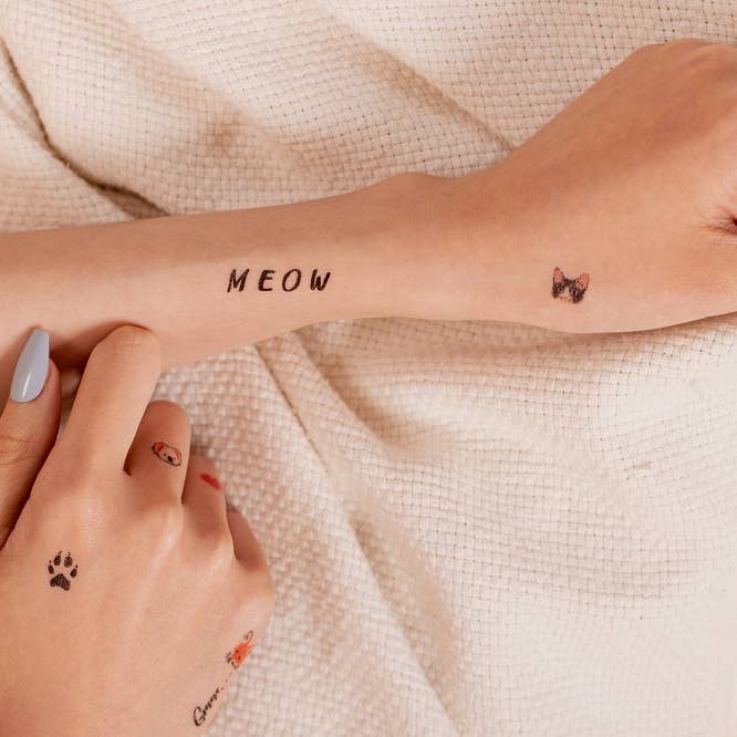 PAPERSELF – Engroshandel Midlertidig tatovering – Zoo Midlertidige Tatoveringer Klistermærker2