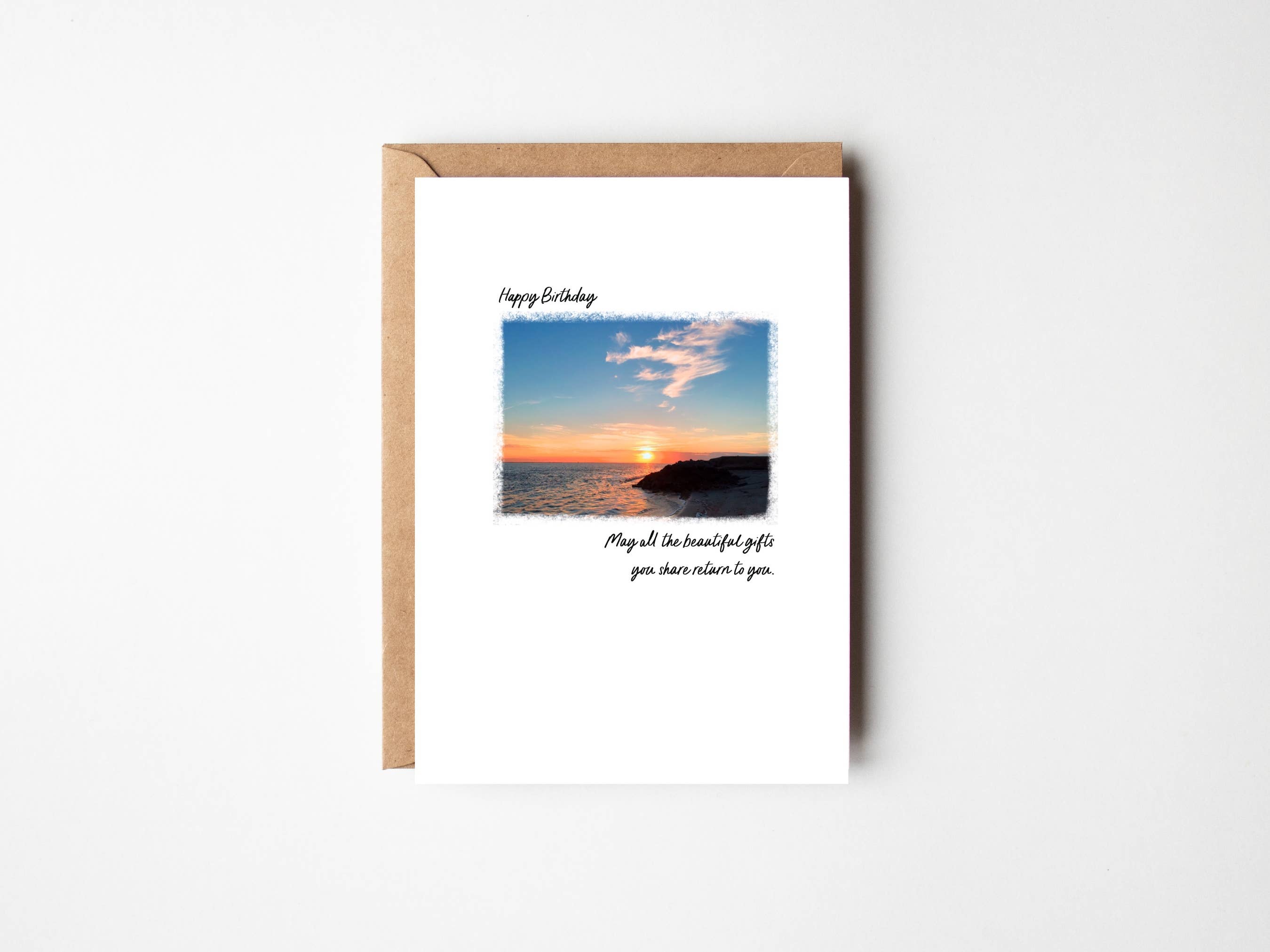 Card & Story - Vendita all'ingrosso Biglietti di auguri - Biglietto di compleanno Sunrise1