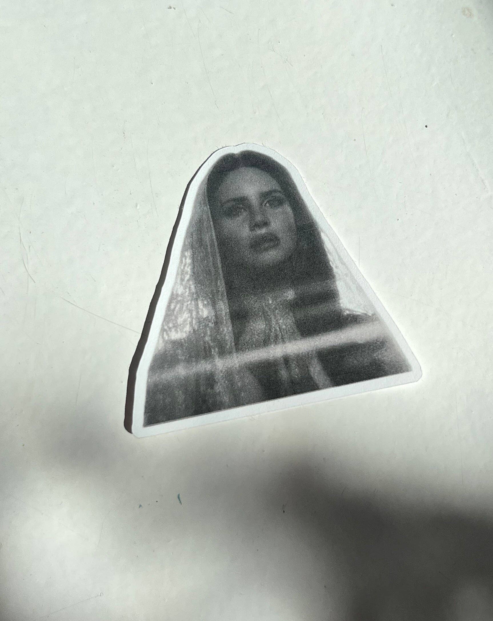 Literary by Ava - Wholesale Sticker - Lana Del Rey Virgin Mary Kiss-Cut Matte Sticker1