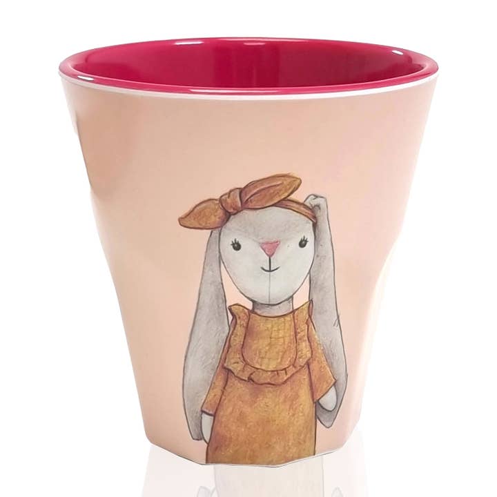 Mea-Living - Wholesale Coffee Mug - Pink melamine mug “Hedda Hedda”