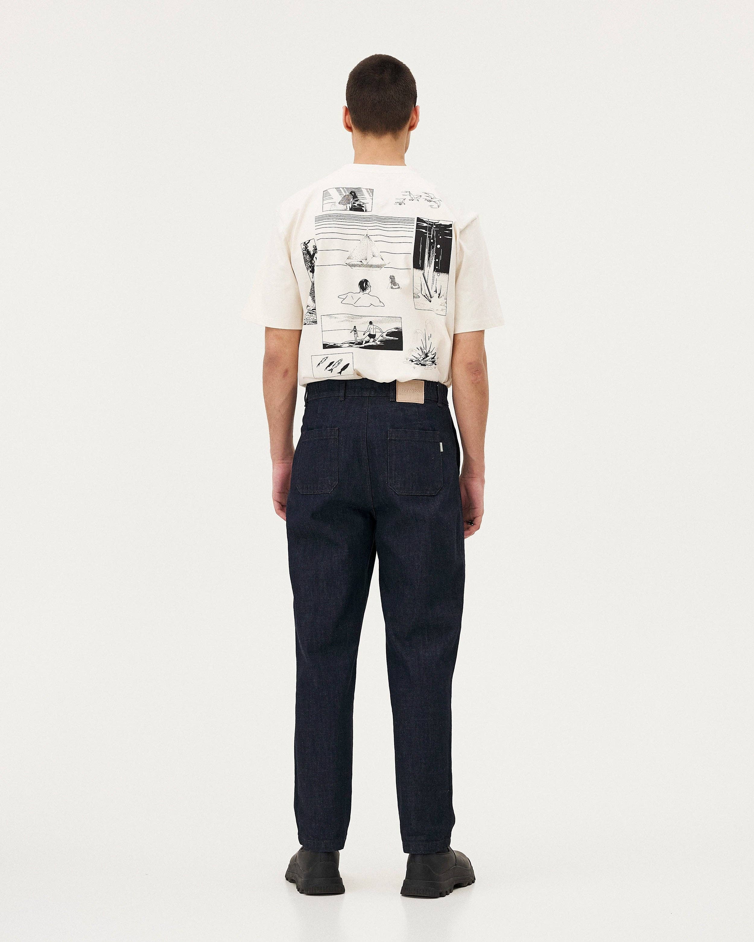 NOYOCO - Vente Jean – femme - Jean unisexe Calder Indigo4