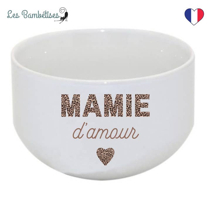 Mamie Leopard Bowl for wholesale by les bambetises