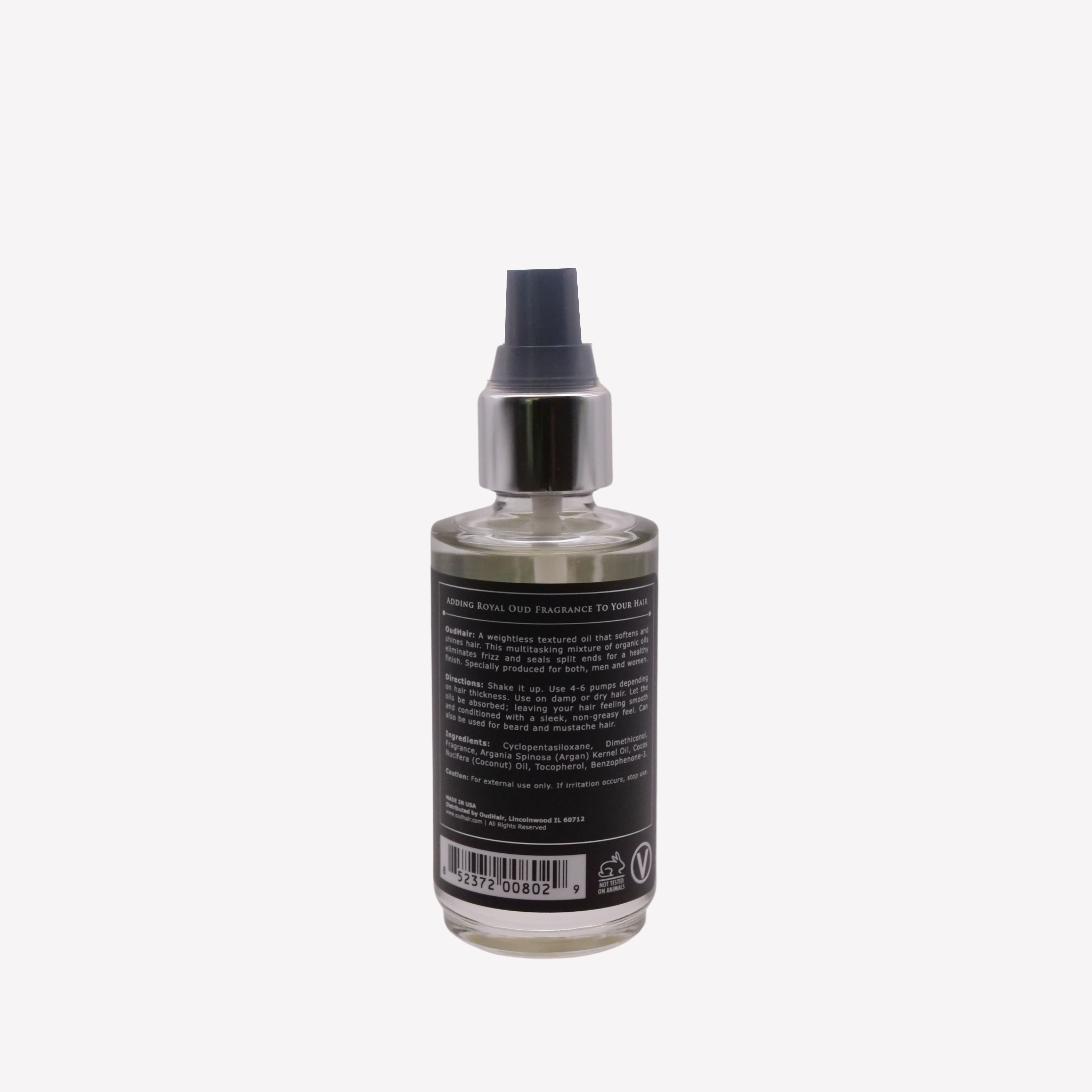Argancoco - Wholesale Hair Serum - Vegan Hair Shine Serum: Oud + Argan Oil1