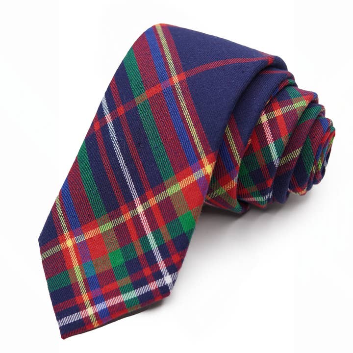 Boon Ties - Wholesale Necktie - Men's - Whistler Plaid Men's Tie2