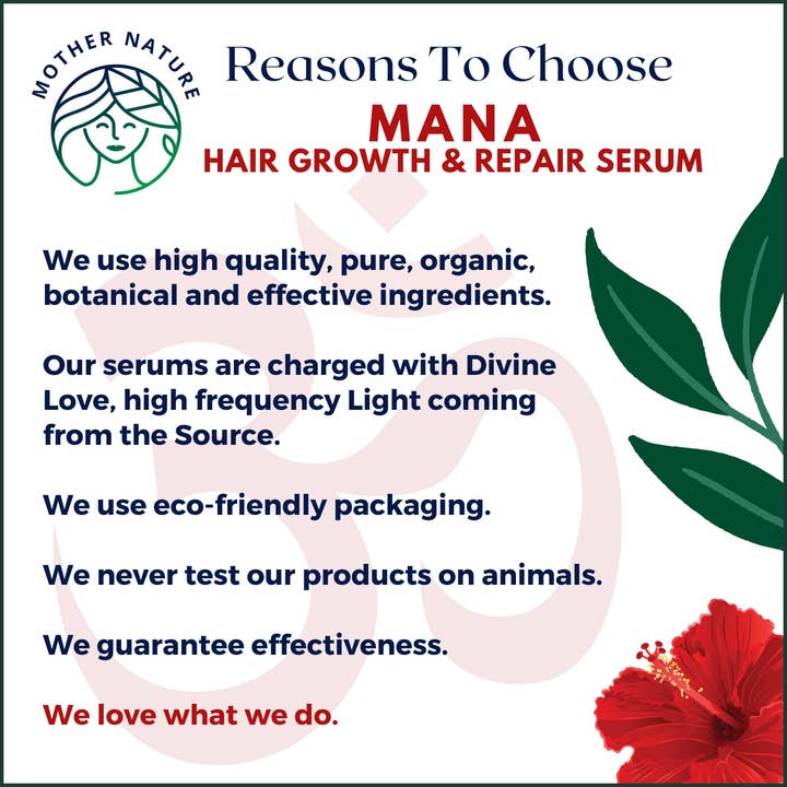 The Sacred Essence - Wholesale Hair serum - MANA Ayurveda Hair Restoration Serum - Hair Superpower9