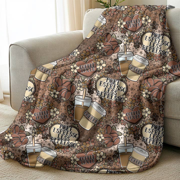 Kaffeelsker Tæppe for engroshandel hos Posh Paperie