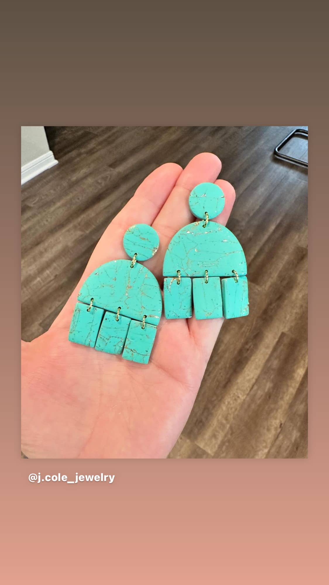 J. Cole Jewelry - Wholesale Dangle Earrings - Miranda CLAY EARRINGS2