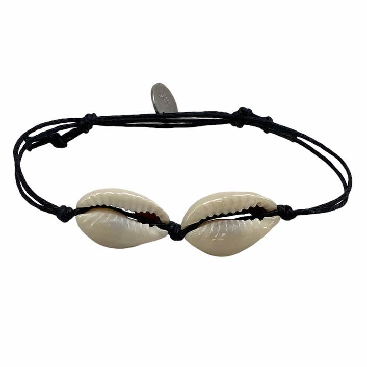 Bracelet Twosome - Kauri shells for wholesale by Eiland Sieraden