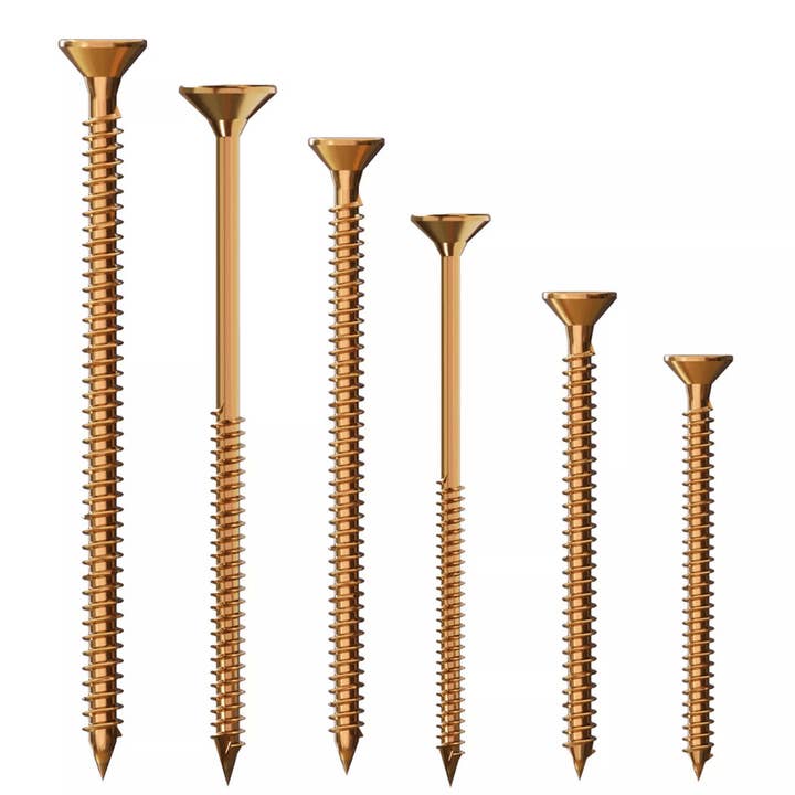Flat Head Self-Tapping Wood Screws ~5382 for wholesale by Ledsone