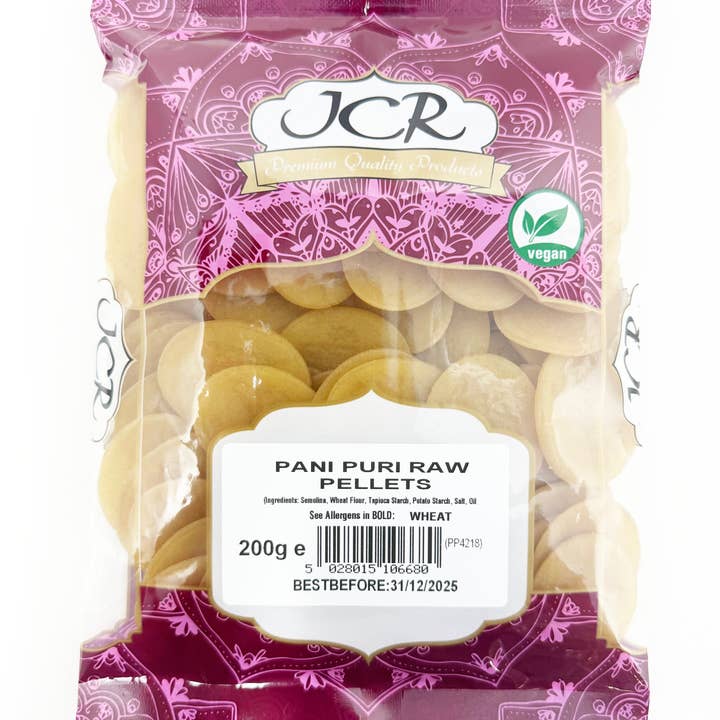 JCR – wholesale Puffed snack – Pani Puri - Ready to FRY Pellets4