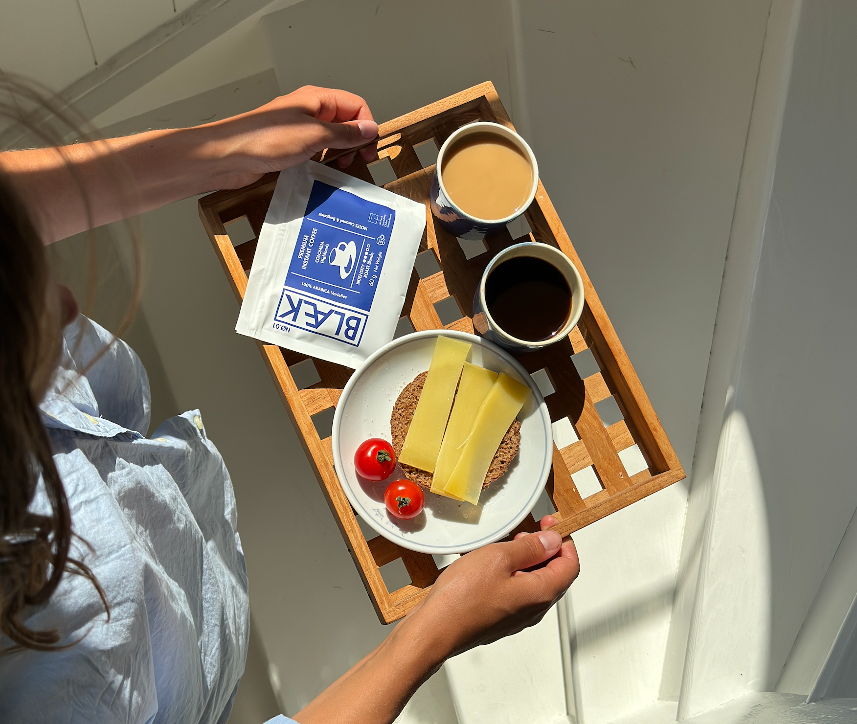 BLÆK Coffee - Wholesale Instant Coffee/Espresso - BLÆK Instant Coffee NØ.1 - Blonde Roast - 60g Bag1