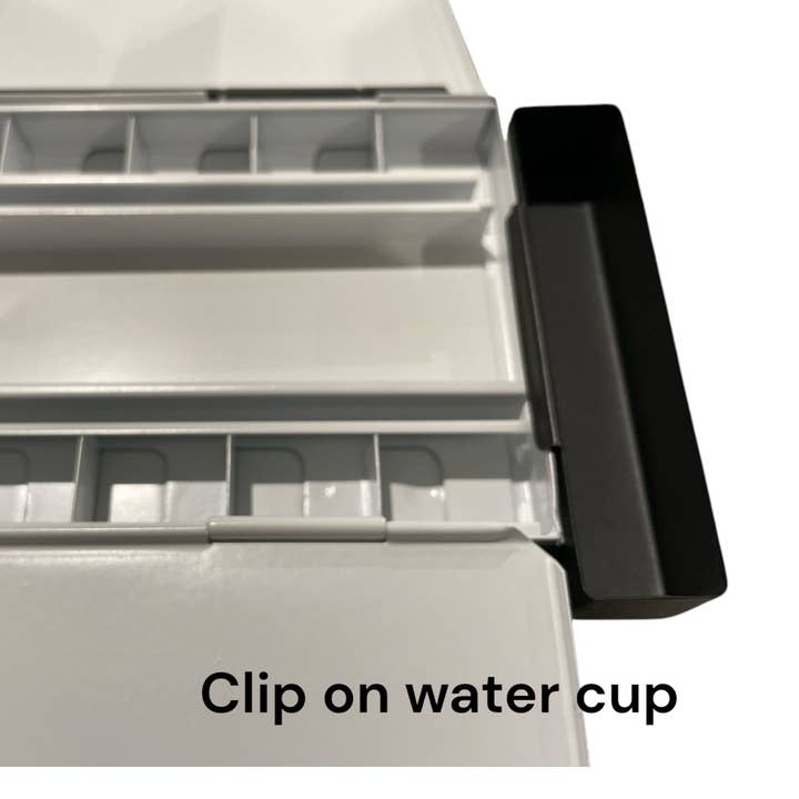 Fome & Farquar Artist Products - Wholesale Palette/Mixing Tray - Artist travel watercolor paint flask palette box ,Fome Italy