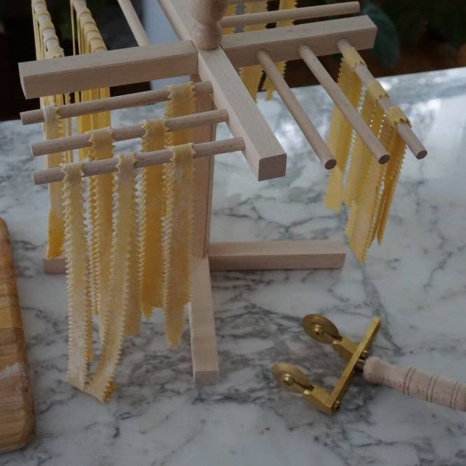 LA GONDOLA - Wholesale Kitchen Tool/Gadget - Double Pasta Cutter wheel , smooth and fluted wheel 3