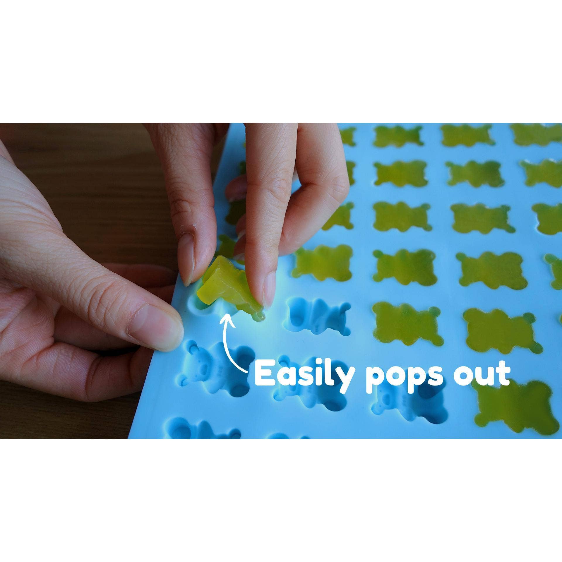 YGM Creations - Wholesale Chocolate/Candy Mold - Gummy Bear Silicone Mold Set – 2-Pack with Bonus Droppers3