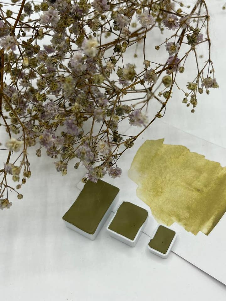 Gelbe Olive mit Eierschalen - Nr. 4 für den Großhandel von Art to Basic