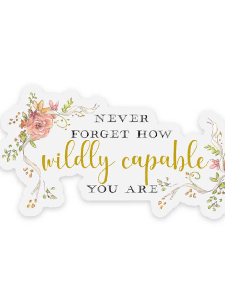 Du bist fähig Sticker für den Großhandel von Lizzy & Grace