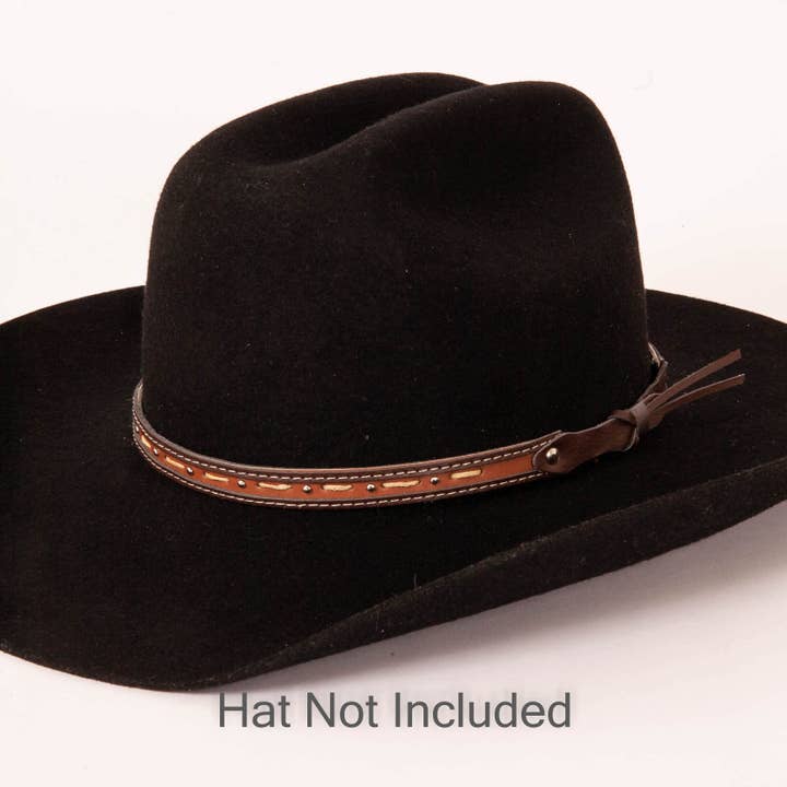 American Hat Makers - Wholesale Bandana - Unisex - Cowboy Hat Band - Style Dillon Brown
