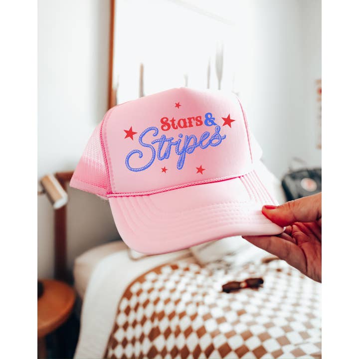 Bash - Wholesale Trucker Hat - Women's - Trucker Hat, Americana, Trendy Trucker Hats, Summer
