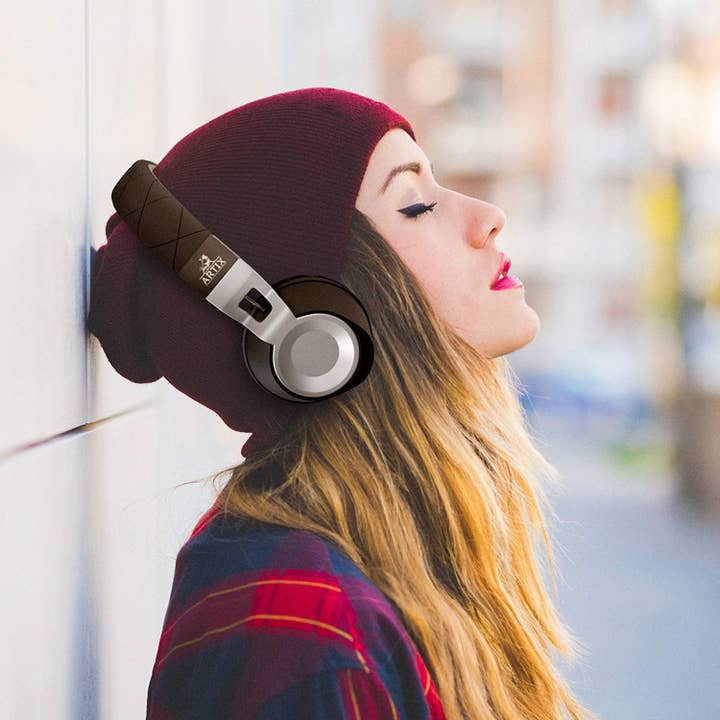 Symphonized - Vente Écouteurs - Casque filaire ARTIX CL650 pour enfants et adultes, noir2