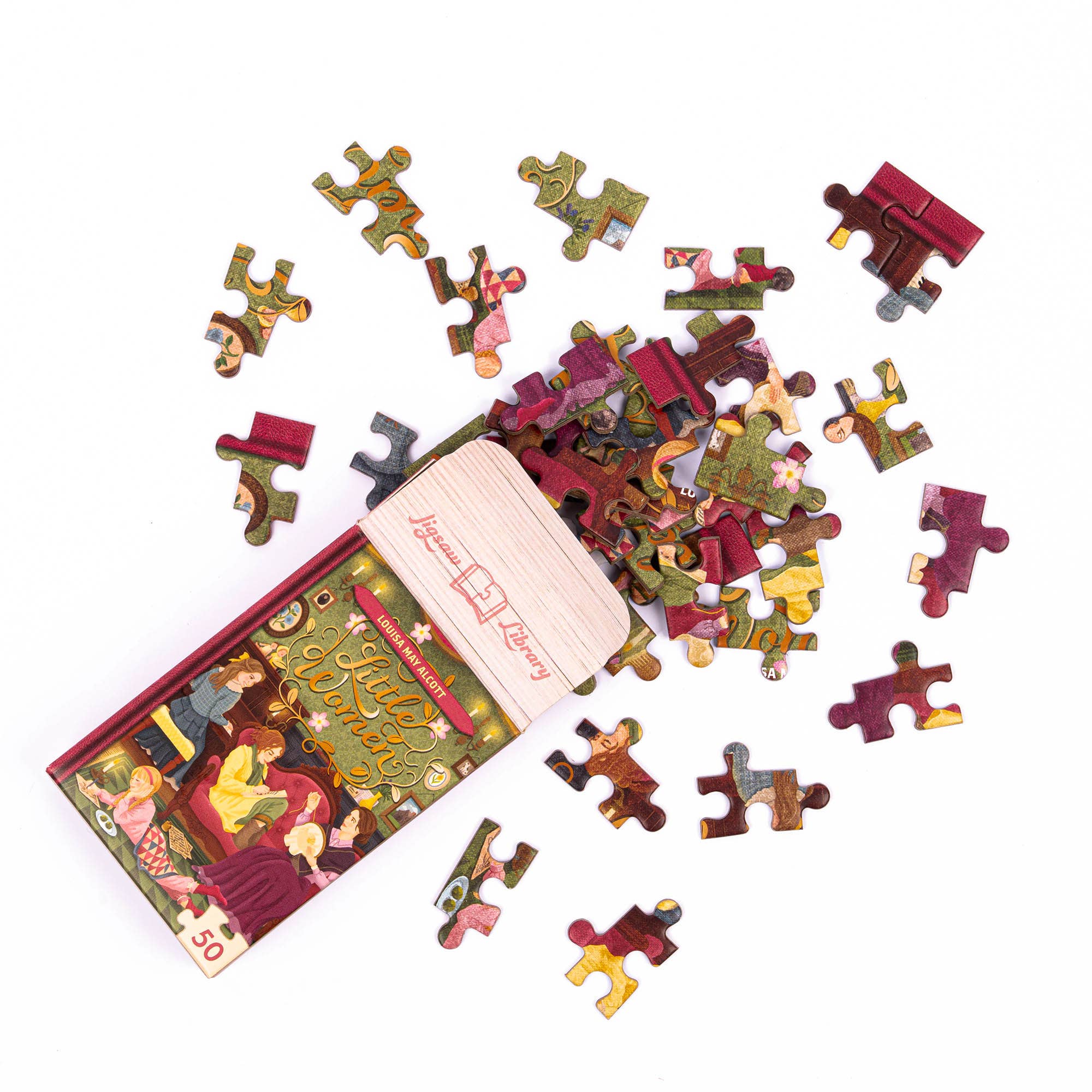 Professor Puzzle USA, Inc. - Wholesale Puzzle - Adult - Mini Jigsaw Library Mixed CDU (D.48)8