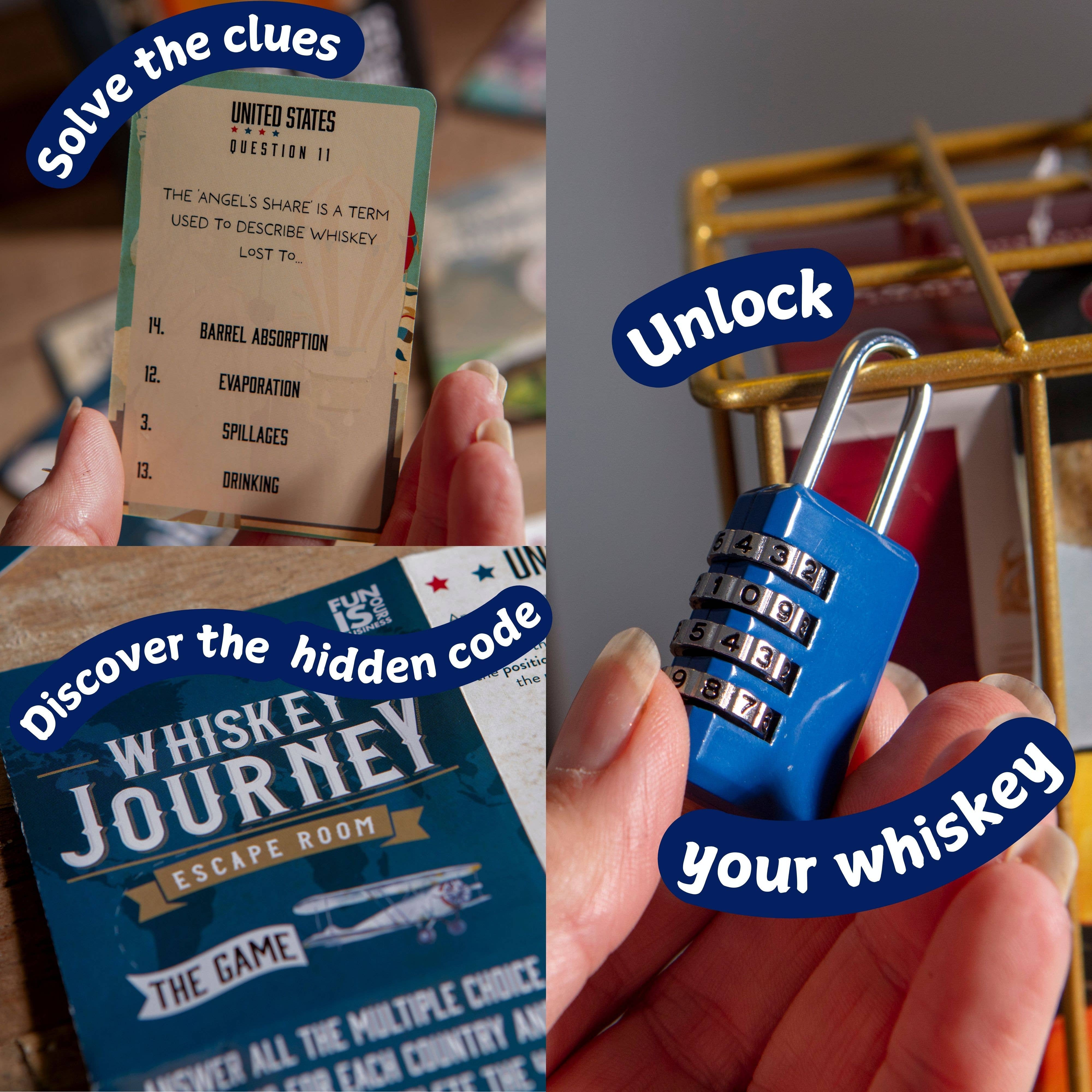 Boxer Gifts EU - Wholesale Card Game - Whiskey Journey - Escape Room Game - Unique Whiskey Gifts2