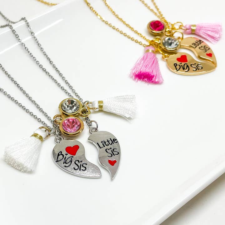 Collier à chaîne de 16 pouces - Série Sister pour la vente par Shantiques Mini Creations