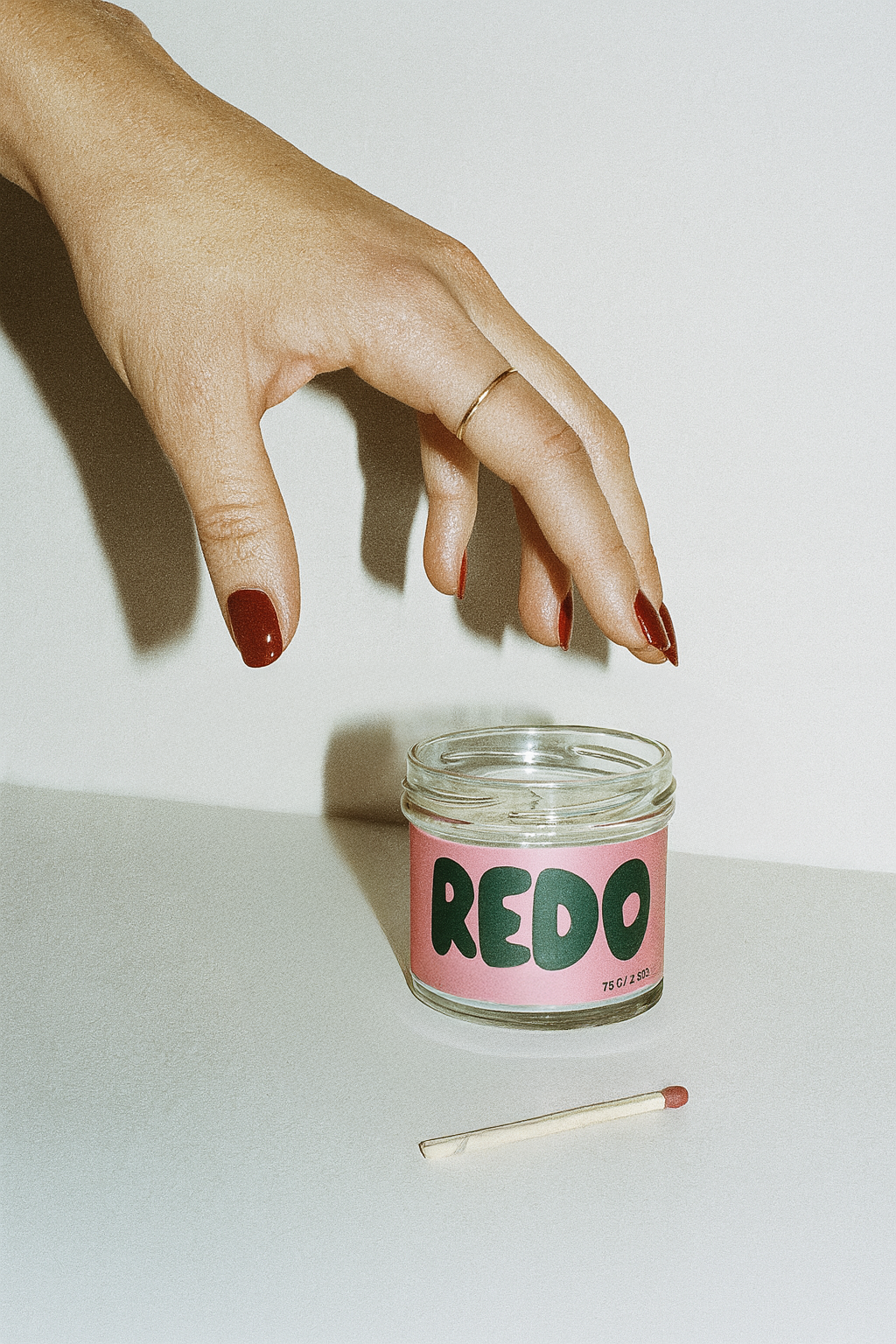 Redo Candle Co - Wholesale Jar/Filled Candle - Rose Candle I Plum Candle I Vegetable Wax I Stocking Filler2