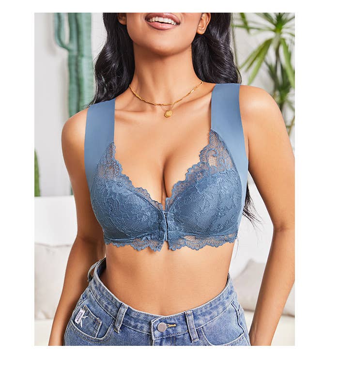 Rosa Clothing - Wholesale Bra - Women's - Back Push-Up Push-Up Bra With Front Buckle7