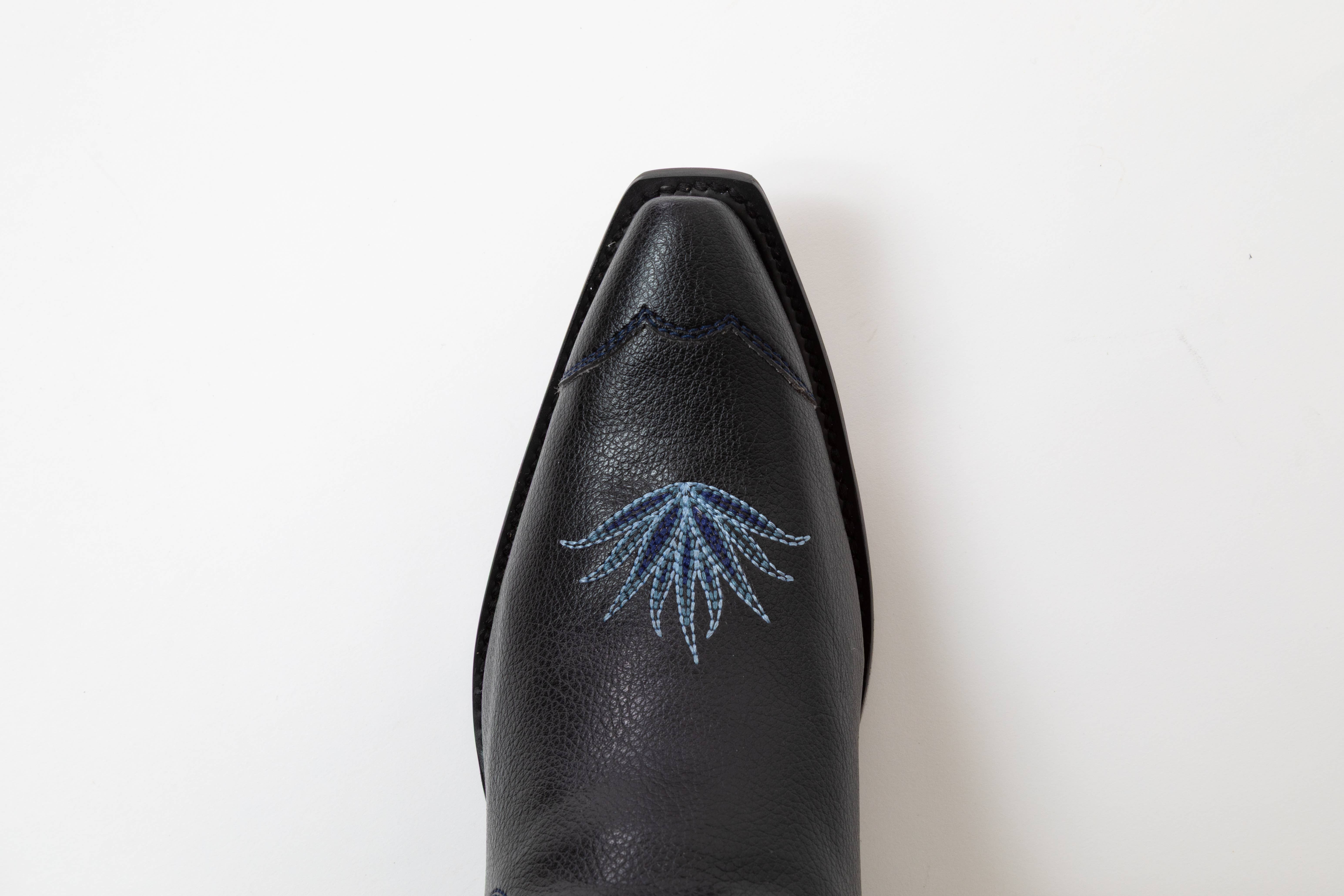 Desert Bloom Boots, LLC – wholesale Cowboystövlar - Dam – Vild Agave Onyx5