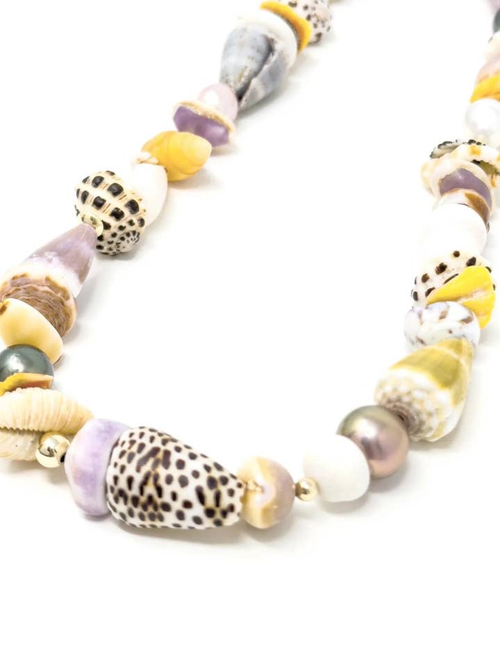 Freediver Necklace for wholesale by Nani Shells