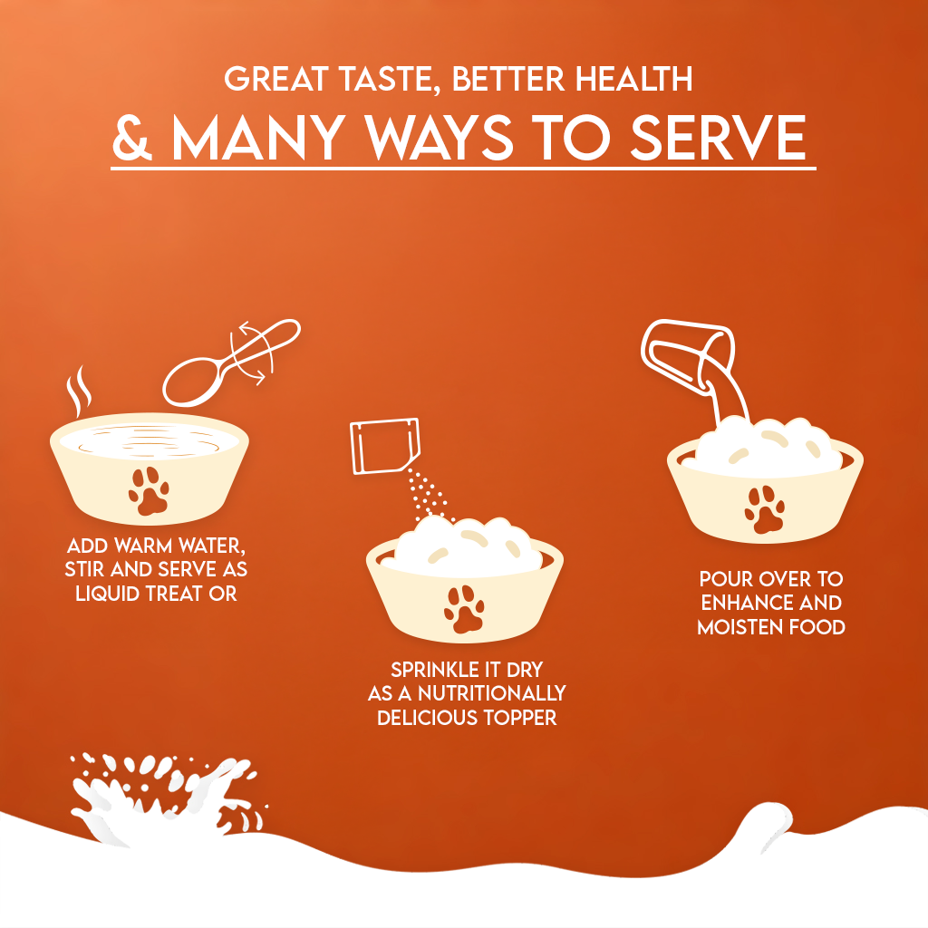 Pawfect Foods – wholesale Pet supplement – Dog – Pawfect Nature's Sip Camel Milk Powder with Papaya, Banana, Broccoli & Flaxseeds| Easily Digestible| Pre & Probiotics| Healthy Topper| Low Glycemic| Hydration Support7