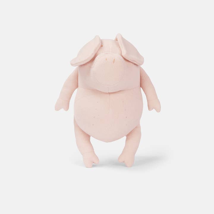 Pink beige Helmut, the stuffed animal pig - large for wholesale on Faire4