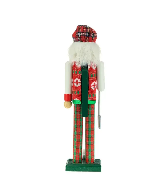 Kurt S. Adler, Inc. - Wholesale Holiday Nutcracker - 15"RED/GREEN GOLFER NUTCRACKER3