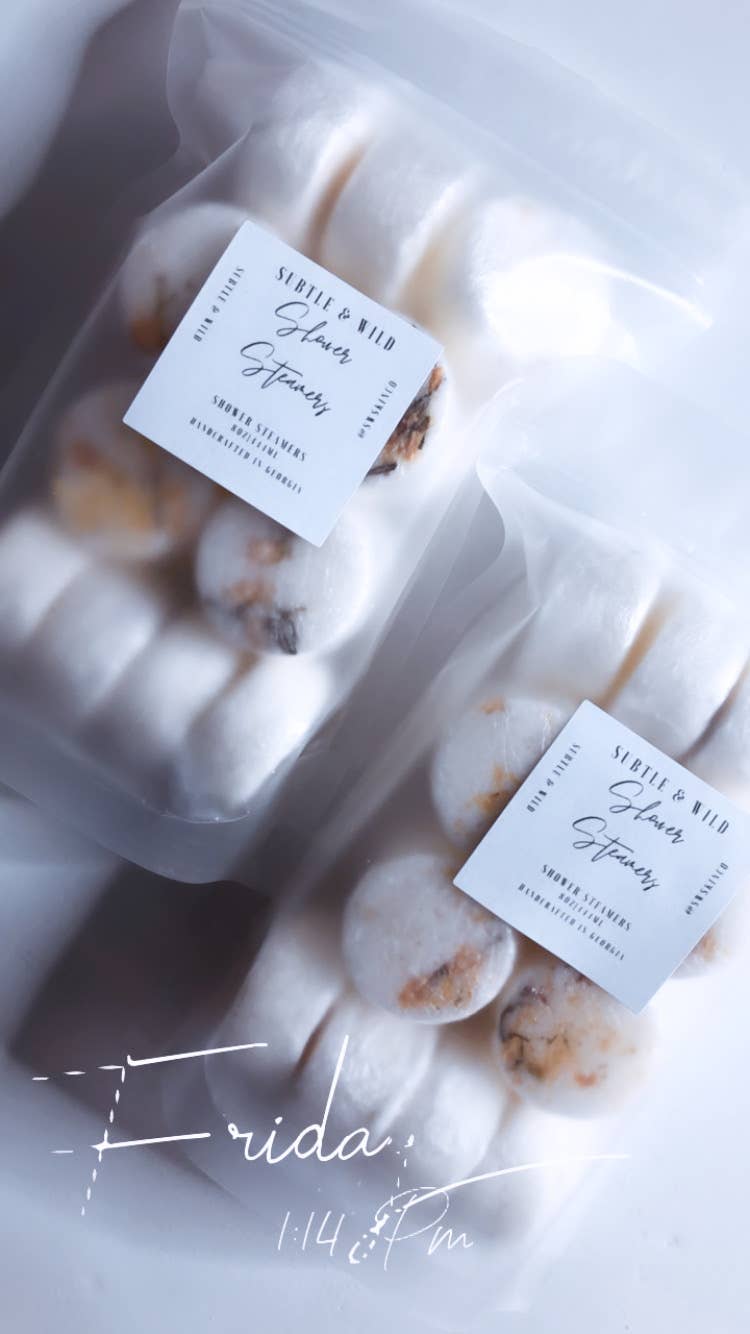 Subtle & Wild – wholesale Shower steamer/bomb – Jasmine & Bamboo Shower Steamers|Bath Bomb|Gift|Shower Steam3