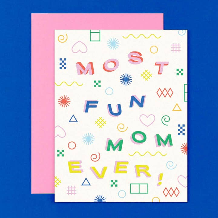 My Darlin' - Venta al por mayor Tarjetas del Día de la Madre - Tarjeta Fun Mom • Fun Shapes para el Día de la Madre