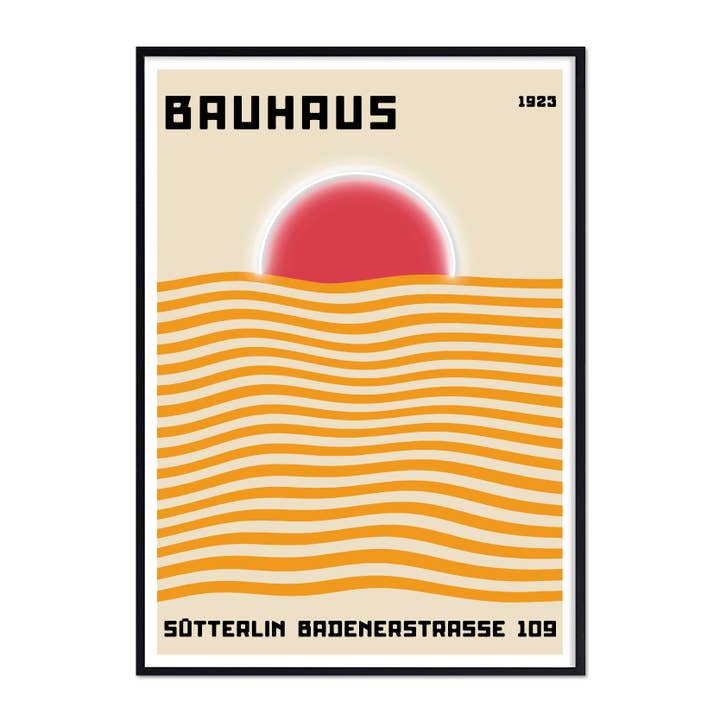 Bauhaus neon_02 batteriebetriebenes Bild für den Großhandel von Woooow Arte