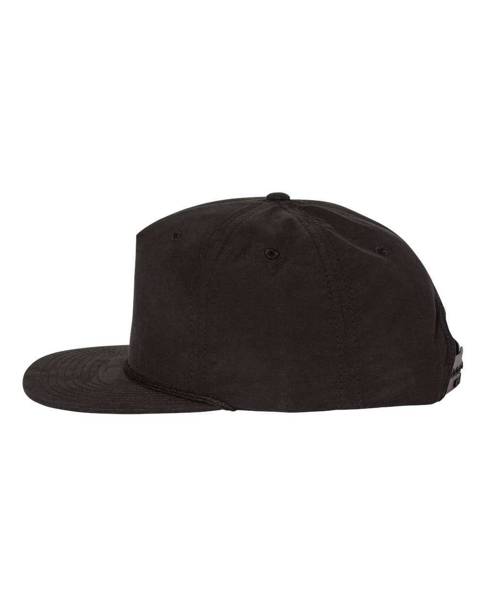 Total Apparel - Wholesale Flat Brim Cap - Unisex - Richardson Umpqua Snapback Five-Panel Rope Cap | Hat 2563