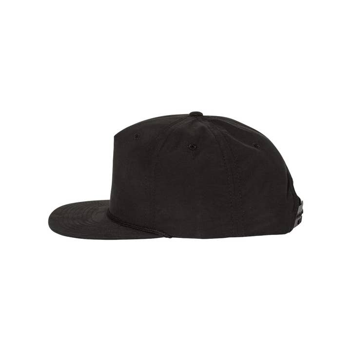 Total Apparel - Wholesale Flat Brim Cap - Unisex - Richardson Umpqua Snapback Five-Panel Rope Cap | Hat 2563