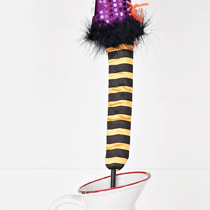 Holiday Depot Inc. - Wholesale Christmas Decoration - M7539- Witch Boot on Stick