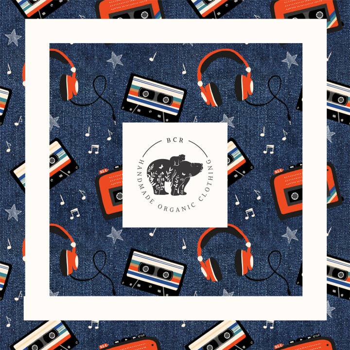 Pirates Treasure | Fun & Whimsical | One Metre Challenge | 1m Challenge for wholesale by BCR Handmade Organic Clothing