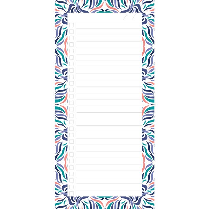 Seaside Swishes Notepad for wholesale by Grace Jackson Design