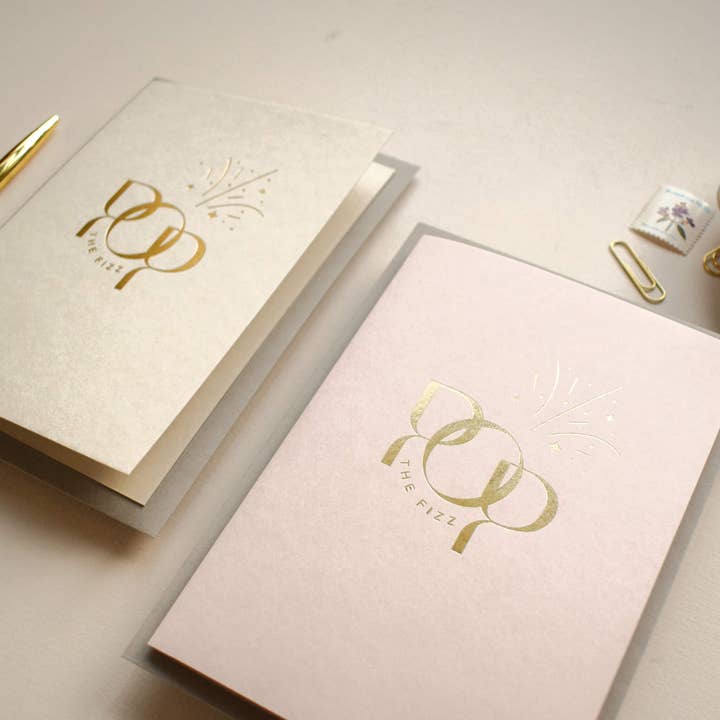 Jennifer Tune - Wholesale Congratulations Card - Pop The Fizz Congratulations Card10