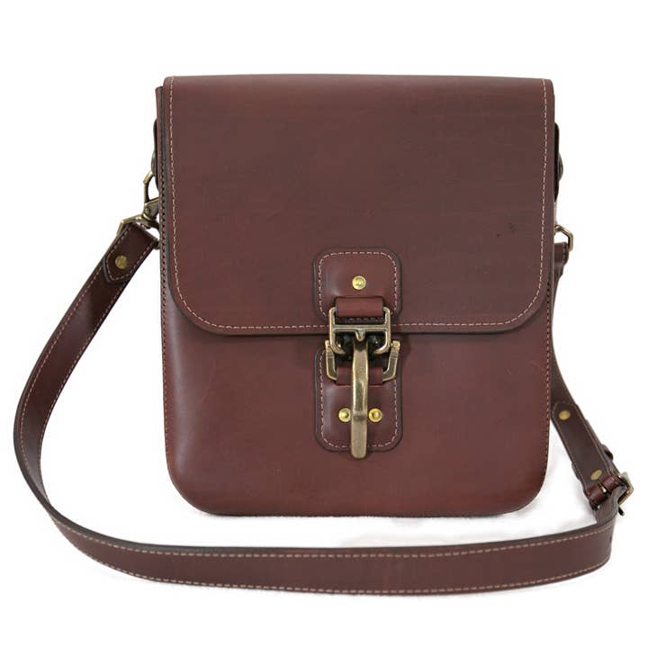 Hand made Leather Crossbody, Mail Bag Messenger Bag (Copy) (Copy) for wholesale by Split Rail Leather