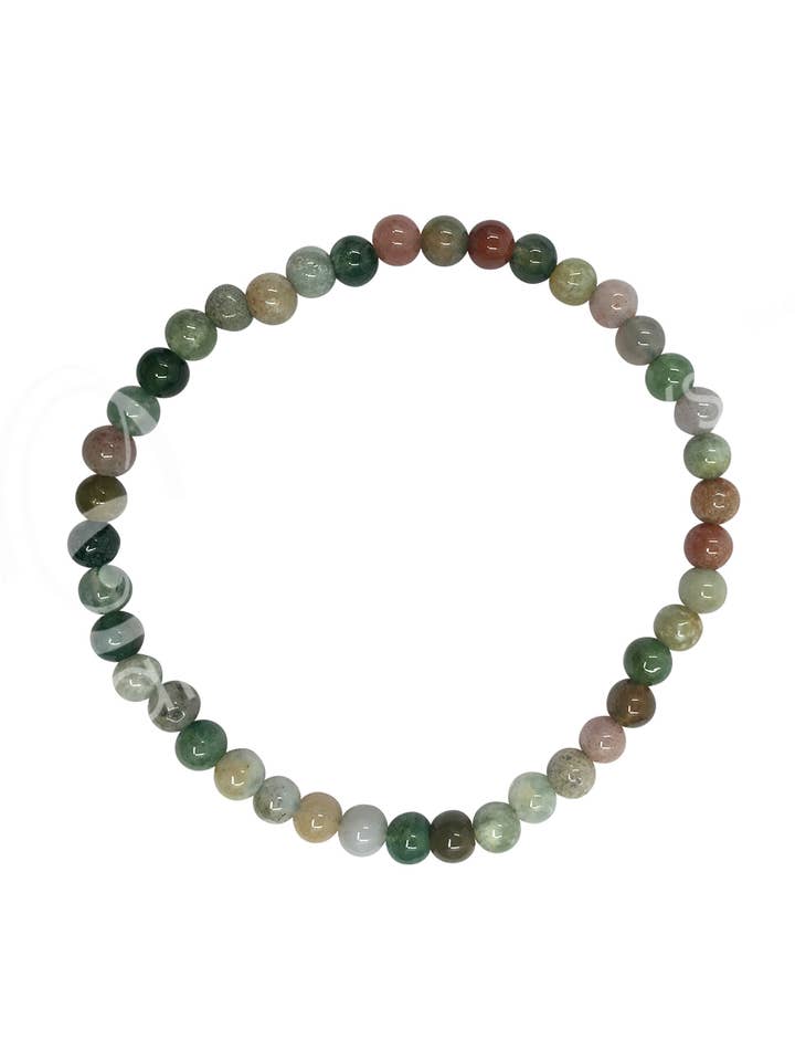 PULSERA DE JASPE, ELEGANTE (4-4,5 MM) 7,15-7,25 PULGADAS (PIEZA) para venta al por mayor de Oceanic Linkways Inc