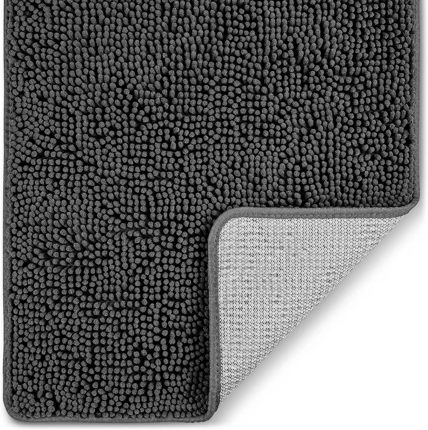 Zulay Kitchen - Wholesale Bath Mat - Soft Shaggy Bathroom Rug (30x20)15