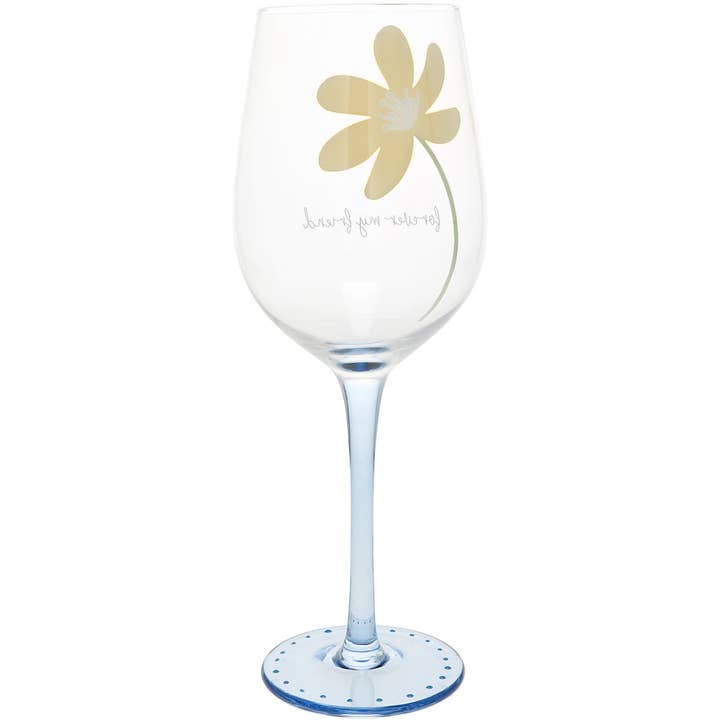 Pavilion - Wholesale Wine glass - Forever My Friend - 16 oz Wine Glass5